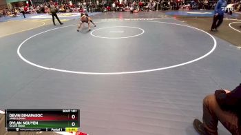 120 lbs Cons. Round 3 - Dylan Nguyen, Silver Creek vs Devin Dimapasoc, James Logan