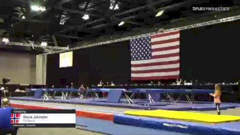 Skyla Johnson - Tumbling, TG Sports - 2021 USA Gymnastics Championships