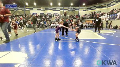 45 lbs Round Of 32 - Easton Winans, Piedmont vs Tasyn Wood, Chickasha Youth Wrestling