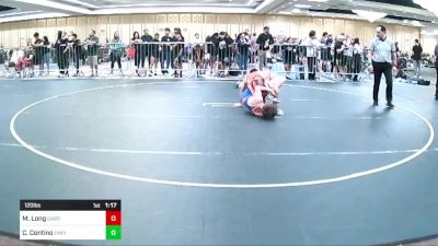 120 lbs Quarterfinal - Matthew Long, Garden City vs Carlo Contino, Empire-CA