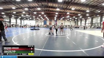130 lbs Rd# 10- 4:00pm Saturday Final Pool - Preston Furl, Maryland GOLD vs Brayden Arguijo, Cali Red