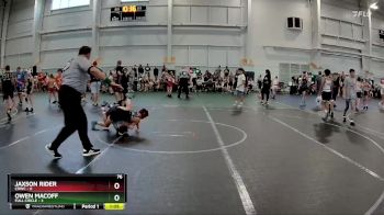 76 lbs Finals (2 Team) - Owen Macoff, Full Circle vs Jaxson Rider, CRWC