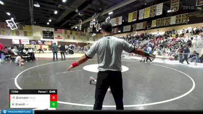 77/84 Cons. Round 1 - Parker Gramann, Rancho Bernardo Wrestling Club vs Abigail Brandt, Imperial Valley Cobras