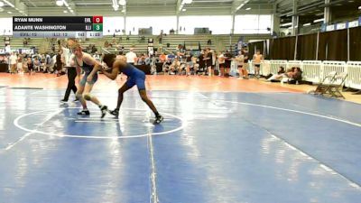 145 lbs Round Of 64 - Ryan Munn, Evil Empire - HSB vs Adante Washington, Illinois Menace - HSB