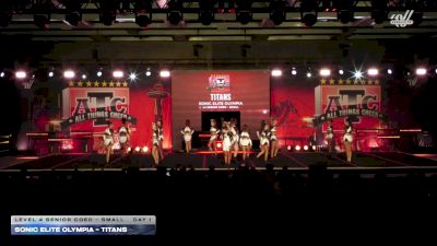 Sonic Elite Olympia - Titans [2026 L4 Senior Coed - Small Day 1] 2026 ATC Grand Nationals