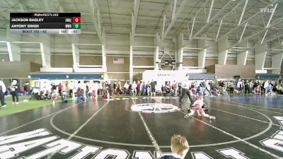 62 lbs Cons. Round 1 - Jackson Bagley, 3A North Sanpete (KING) vs Antony Singh, Westlake Wrestling Club