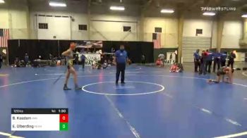 120 lbs Final - Bo Koedam, The Arena Wrestling Academy vs Ely Olberding, Nebraska Wrestling Academy