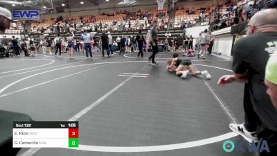 84 lbs Final - Emy Rice, Prodigy Wrestling vs Gus Camarillo, Standfast OKC