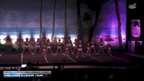 Fire Cheer Allstars - FURY [2026 L1 Youth - D2 - Small Day 1] 2026 The American Open Orlando Nationals