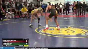 138 lbs Semifinal - Abel Gaitan, Temecula Valley vs Beau Mantanona, Palm Desert