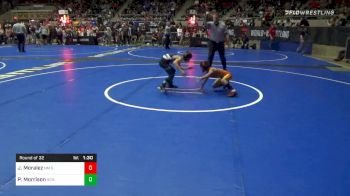 61 lbs Prelims - Jaxon Moralez, NM Gold vs Preston Morrison, Scn