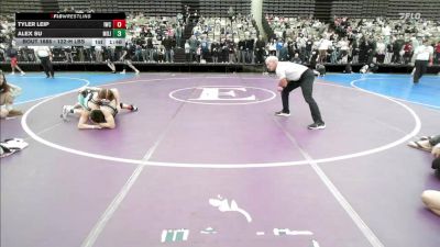 122-H lbs Round Of 64 - Tyler Leip, Immortals vs Alex Su, Militia Wrestling Club