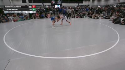 113 lbs Cons. Sub-quarters - Kaden Haakinson, Berge Elite Wrestling Academy vs Aidan Ambre, Izzy Style Wrestling