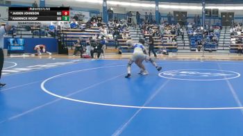 157 lbs Quarterfinal - Jaiden Johnson, Northern Oklahoma College vs Kadence Roop, Northeast Oklahoma