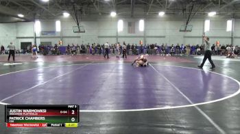 165 lbs Cons. Round 2 - Patrick Chambers, Coe vs Justin Warmowksi, Wisconsin-Platteville