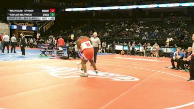 285 Class 2 lbs Champ. Round 1 - Taylor Barwick, Seneca vs Nicholas Turner, Normandy Collaborative