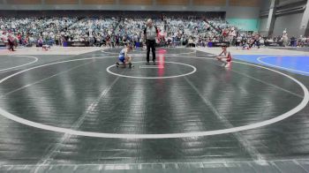 64 lbs Round Of 32 - Soren Petersen, JWC vs Roman Cornelison, Rose City Alliance