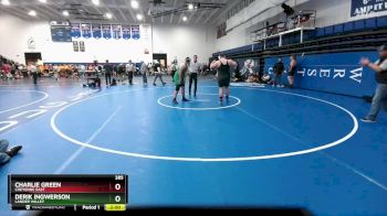 285 lbs Champ. Round 1 - Derik Ingwerson, Lander Valley vs Charlie Green, Cheyenne East