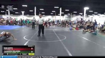 88 lbs Round 5 (8 Team) - Dan Smith, Team Smash vs Cameron Melhorn, Mayfield Mat Academy