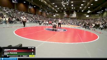 5th Place Match - Dixon Peacock, Emery vs Jaygen Stubbs, Union