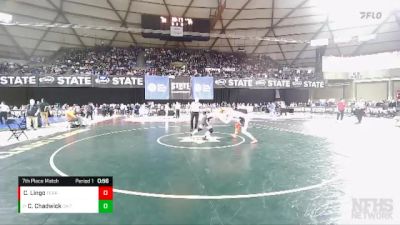 3A 138 lbs 7th Place Match - Carter Chadwick, Central Kitsap vs Colby Lingo, Ferris