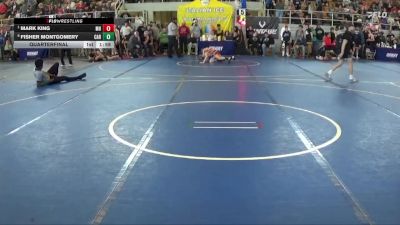 108 lbs Quarterfinal - Mark King, Marion Harding vs Fisher Montgomery, Carey
