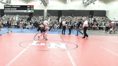 110-I lbs Consi Of 32 #2 - Russell Lombardy, Edge Wrestling vs Jayden Morse, Green Machine