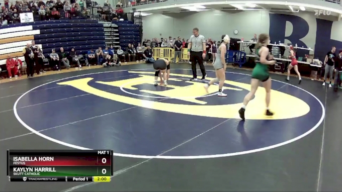 120 Lbs. Champ. Round 3 - Kaylyn Harrill, Skutt Catholic Vs Isabella ...