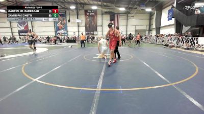 182 lbs Consi Of 16 #2 - Gabriel Jr. Barragan, CA vs Zayde Facchetti, MA