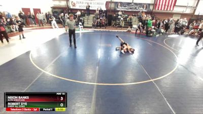 70 lbs Cons. Round 2 - Robert Dye, Emery All Stars vs Nixon Banks, Elite Wrestling