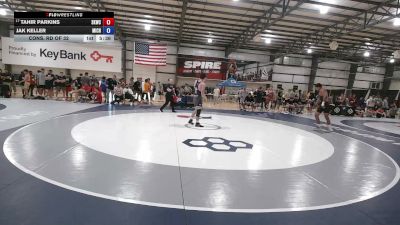 65 kg Cons. Rd Of 32 - Tahir Parkins, Skwc vs Jak Keller, Michigan