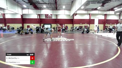 165 lbs Final - Christopher McCarthy, Rhode Island College vs Dominic Frontino, Brown University (Unattached)