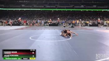 D1-138 lbs Cons. Round 1 - Zander Resor, Jackson HS vs Ayush Kunjadia, Salem HS