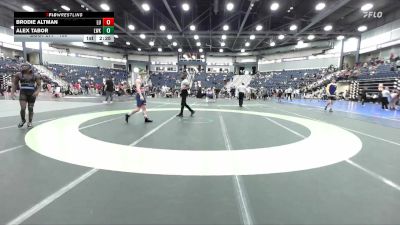 133 lbs Cons. Round 2 - Alex Tabor, Lindsey Wilson (Ky.) vs Brodie Altman, Liberty U