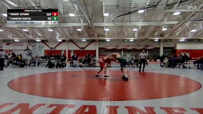 285 lbs 5th Place Match - Henry Sturn, CSU-Pueblo vs Carson Hatch, Cal Poly Humboldt