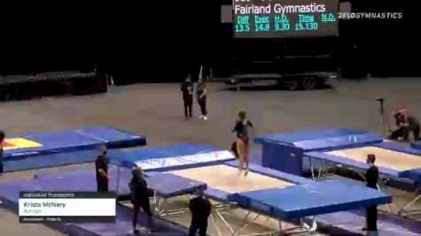 Krista McNary - Individual Trampoline, Gymagic - 2021 USA Gymnastics Championships