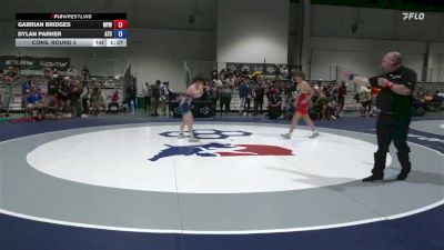 62 lbs Cons. Round 3 - Gabrian Bridges, Marshfield Youth Wrestling vs Dylan Parker, Aniciete Training Club