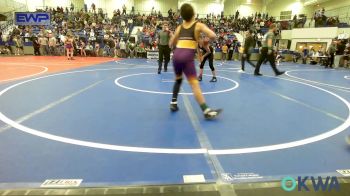 90 lbs Consi Of 8 #1 - William Lee, Okmulgee vs Kody Perry, Vian Wrestling Club