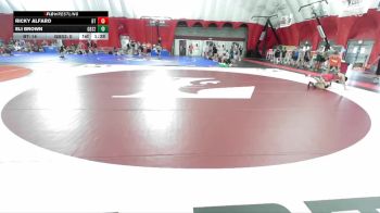 126 lbs Round 3 (8 Team) - Eli Brown, Glenbrook South B vs Ricky Alfaro, Batavia A