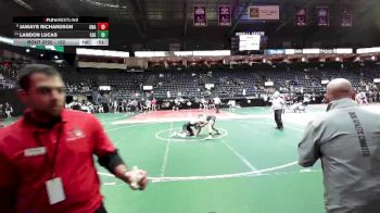 152 lbs 3rd Place Match - Landon Lucas, EAG2 vs Jawaye Richardson, Unattached