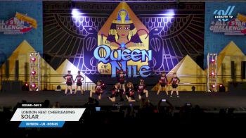 London Heat Cheerleading - Solar [2023 L1 - U8 - NON-US Day 2] 2023 ASC Queen of the Nile Sandusky Showdown
