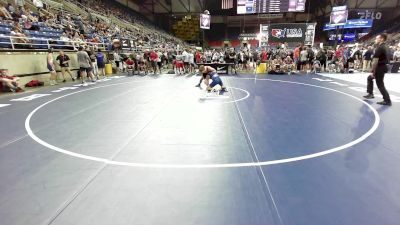 138 lbs Rnd Of 128 - Hudson Hackbarth, OK vs Tyler Traves, VA