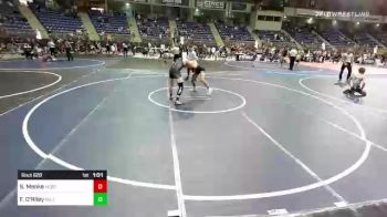 160 lbs Round Of 16 - Steven Menke, Nebraska Team Quest vs Finnegan O'Riley, Mile High WC