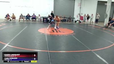 106 lbs Round 2 (8 Team) - Kaden Lindquist, Minnesota Blue vs Cash Dorazio, Ohio Red