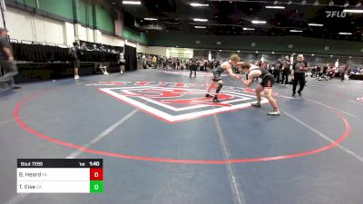 175 lbs Round Of 16 - Brian Heard, PA vs Tyler Eise, CA