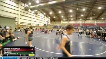 100 lbs Placement (16 Team) - Atreyu Phillipsen, South Central Utah vs TJ Jones, Black Fox Wrestling