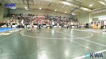 49 lbs Consi Of 4 - Oliver Moten, Locust Grove Youth Wrestling vs Abel Horne, Springdale Youth Wrestling