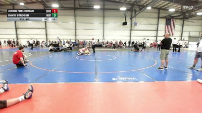 138 lbs Rr Rnd 2 - Justin Freudeman, FORGE H/S 2 - HSB vs David Strober, North Hunterdon - HSB