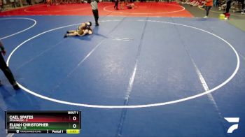 160 lbs Semis (4 Team) - Cael Spates, Stillwater vs Elijah Christopher, Hastings