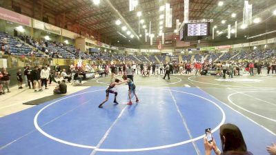 57 lbs Quarterfinal - Kane Cuesta, Brighton WC vs Wyatt Meyer, GI Grapplers